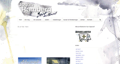 Desktop Screenshot of johan-ramberg.com